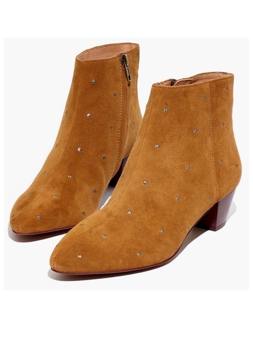 MADEWELL The Bea Boot in Embroidered Suede